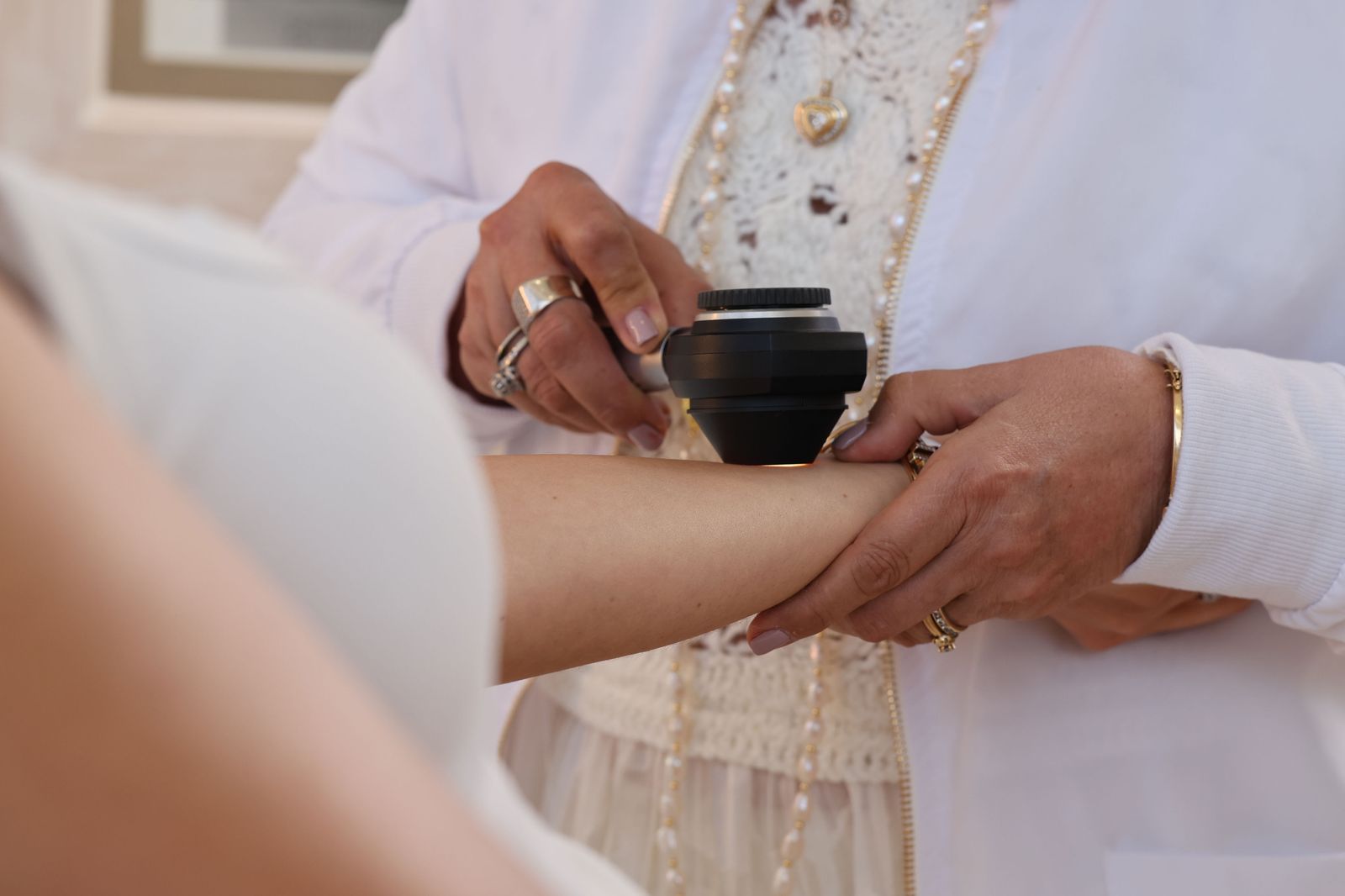 Dermatología: valoración con dermatoscopio